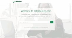 Desktop Screenshot of 101greentea.com